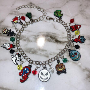 Nightmare Before Christmas Charm Bracelet